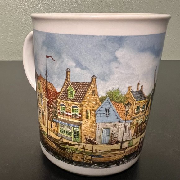 Vintage Royal Schwabap Hand-decorated  Souvenir  Mug 1984 Ter Steege BV Holland - Picture 3 of 7